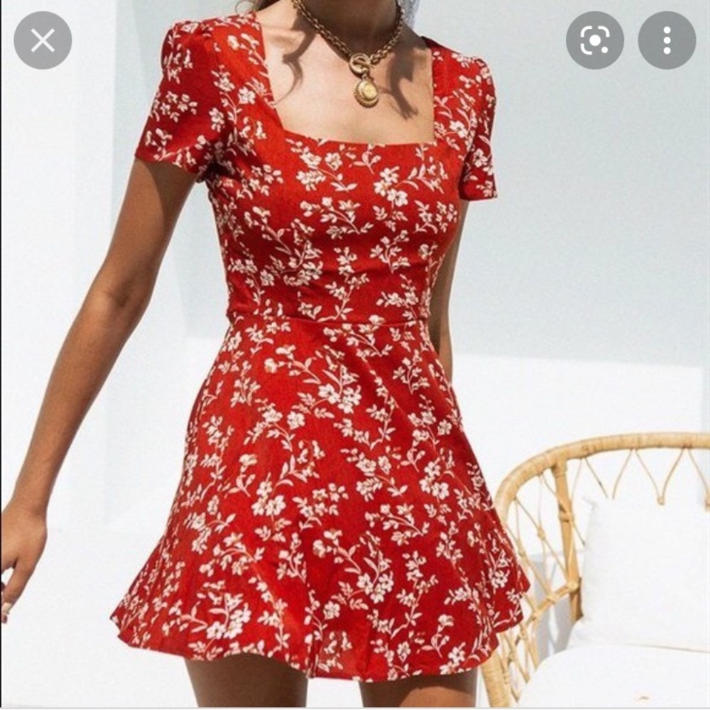 Sabo skirt rafia mini dress size medium